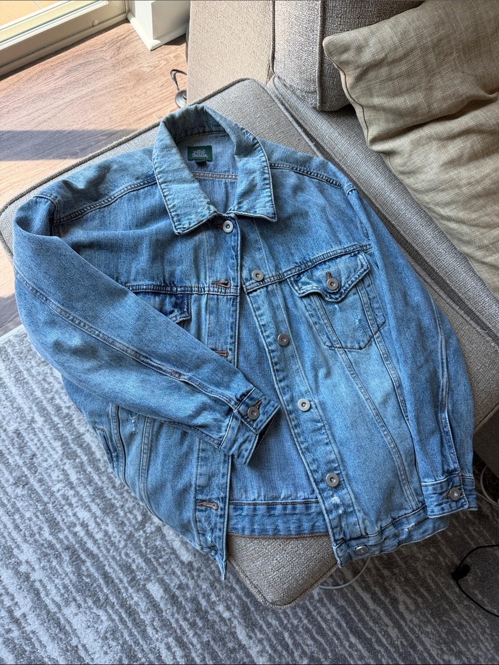wild fable Light Blue Denim Jean Jacket